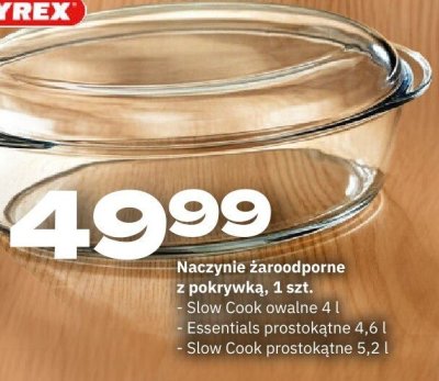 Naczynie żaroodporne z pokrywką Slow Cook prostokątne 5,2 l, 1 szt. promocja w Twój Market
