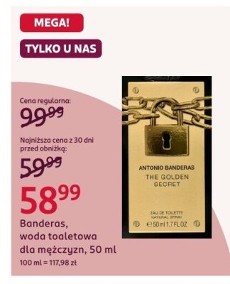 Woda toaletowa dla mężczyzn promocja w Rossmann