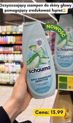 Szampon Schauma Anti-Dandruff Sensitive promocja w Kaufland