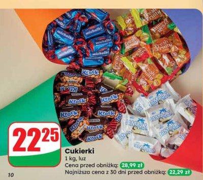 Cukierki promocja w Dino