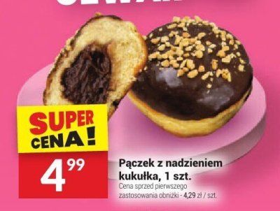 Pączek z nadzieniem kułułka promocja w Twój Market