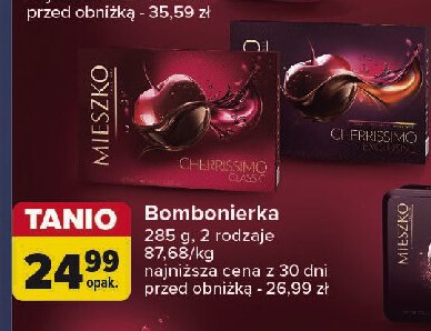 Bombonierka exclusive Mieszko cherrissimo promocja