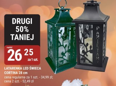 Latarenkę LED świeca Cortina 28 cm promocja w bi1