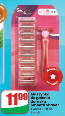 Maszynka do golenia damska Smooth Shaver promocja w Dino