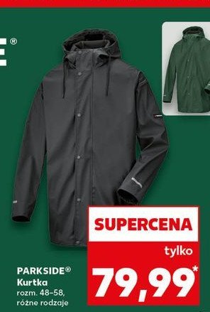 Kurtka 48-58 Parkside promocja w Kaufland