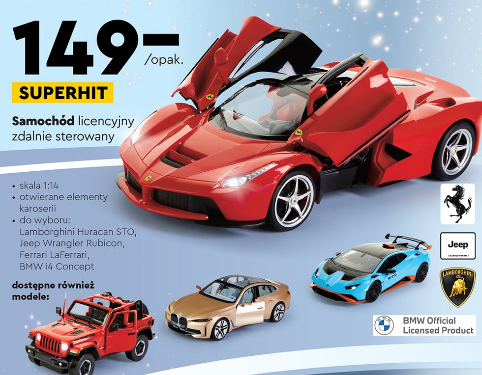 Samoch贸d zdalnie sterowanmy ferrari laferrari promocja