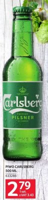 Piwo Carlsberg 500 ml promocja w Selgros