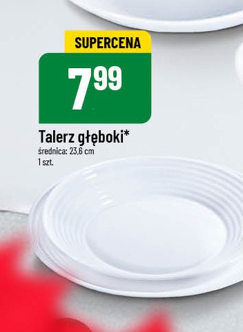 Talerz głęboki 23.6 cm promocja