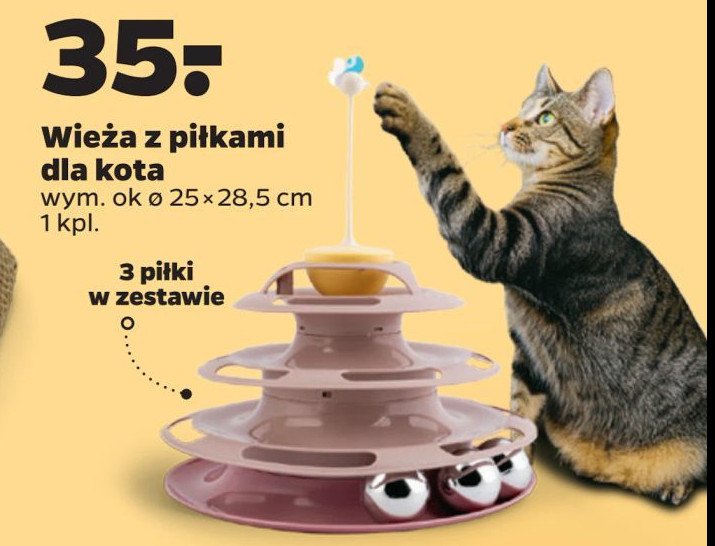 Wieża z piłkami promocja w Biedronka