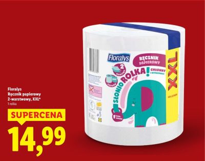 Ręcznik papierowy 2-warstwowy XXL promocja w Lidl