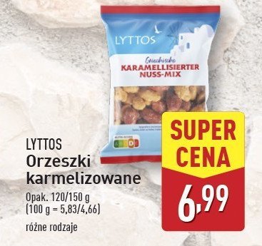 Orzechy karmelizowane mix Lyttos promocja