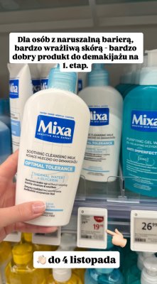 Kojące mleczko do demakijażu promocja w Rossmann