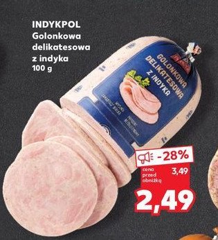 Golonkowa delikatesowa z indyka Indykpol promocja w Kaufland
