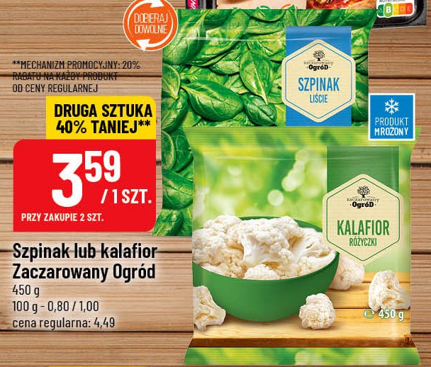 Kalafior różyczki