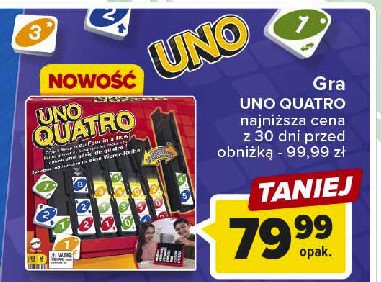 Gra uno quatro promocja