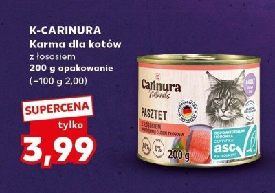 Karma dla kotów z łososiem promocja w Kaufland