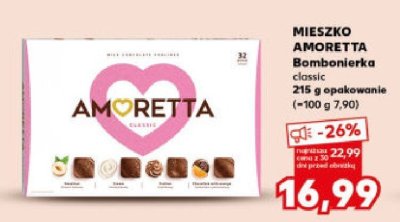 Bombonierka Amoretta  classic promocja w Kaufland