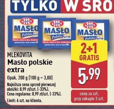 Mas艂o Mlekovita Ekstra promocja