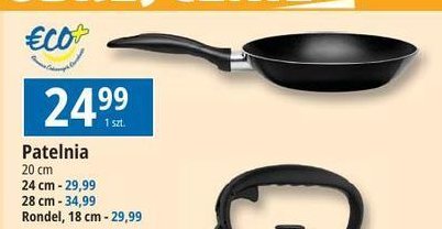 Patelnia 20 cm Eco+ promocja w Carrefour