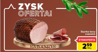Szynka bacy Kabanos promocja