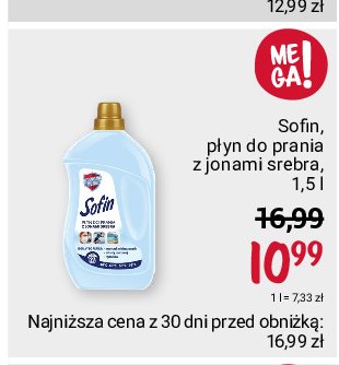 P艂yn do p艂ukania everyday Sofin 3x care promocja