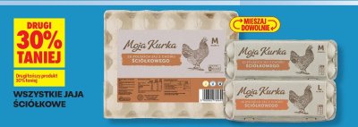Jaja ściółkowe  promocja w Biedronka