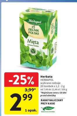 Herbata promocja w Intermarche