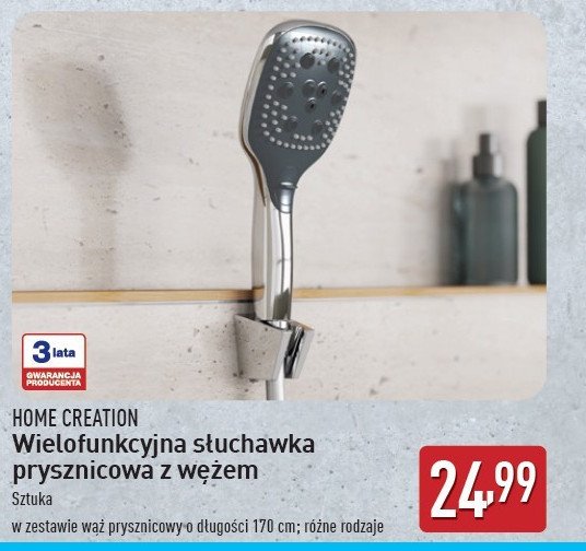 Słuchawka prysznicowa wielofunkcyjna Home creation promocja