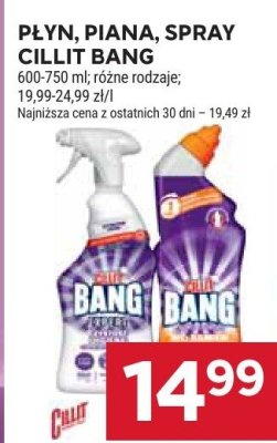 Płyn, piana, spray Cillit Bang promocja w Stokrotka