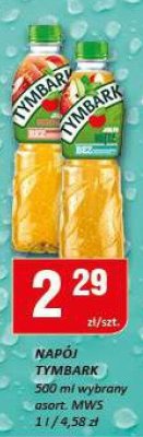 Napój Tymbark MWS promocja w Chorten