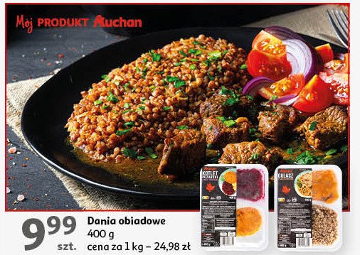 Gulasz Auchan różnorodne (logo czerwone) promocja