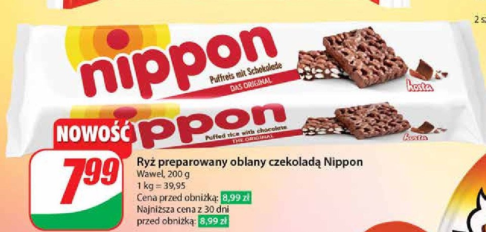 Ryż w czekoladzie NIPPON promocja w Dino