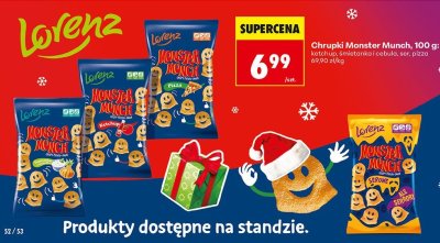 Chrupki Monster Munch pizza promocja w Biedronka