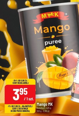 Mango puree promocja w POLOmarket