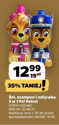 Żel, szampon i odżywka 3w1 różne rodzaje promocja w Netto