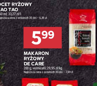 Makaron ryżowy vermicelli House of asia promocja