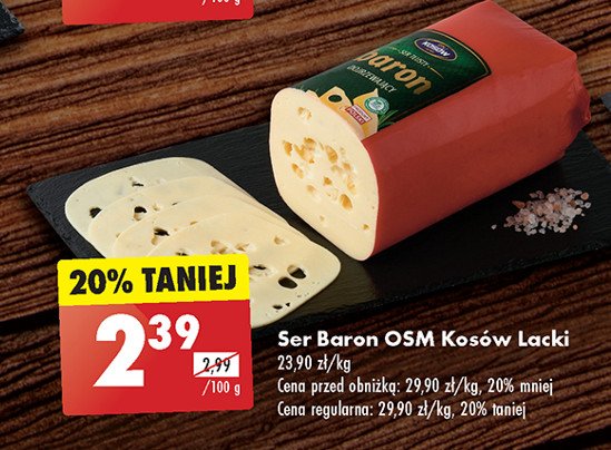 Ser baron Osm kosów lacki promocja