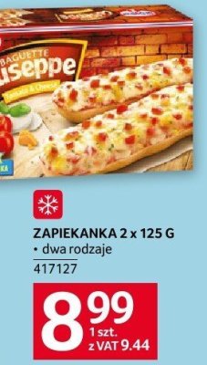 Zapiekanka na chrupiącej bagietce z pieczarkami Iglotex proste historie promocja w Selgros