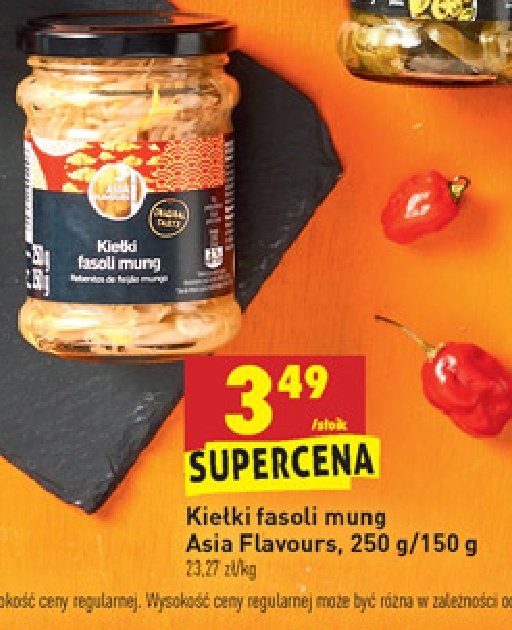 Kie艂ki fasoli mung Asia flavours promocja