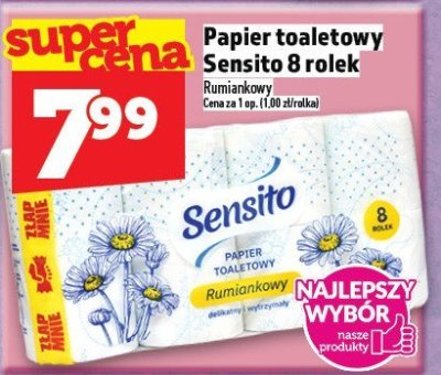 Papier toaletowy promocja w TOPAZ