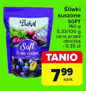 Śliwki suszone Bakal promocja