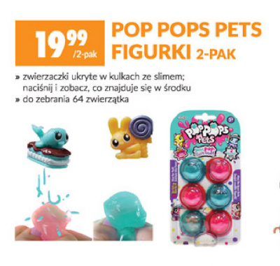 Figurki pop pops pets promocja