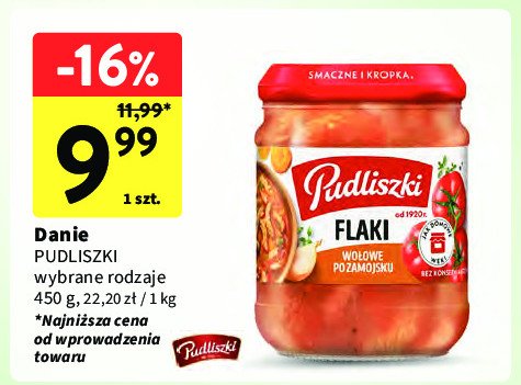 Flaki wo艂owe po zamojsku Pudliszki promocja