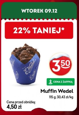 Muffin Wedel promocja w Żabka