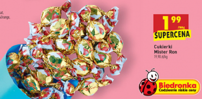 Cukierki czekoladowe mister ron promocja