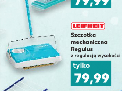 Szczotka mechaniczna do dywan贸w regulus Leifheit promocja