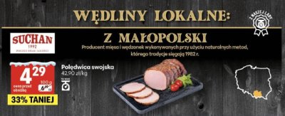Polędwica swojska promocja w Delikatesy Centrum