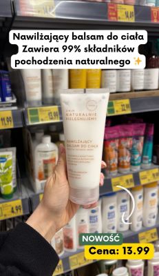 Nawilżający balsam do ciała promocja w Kaufland