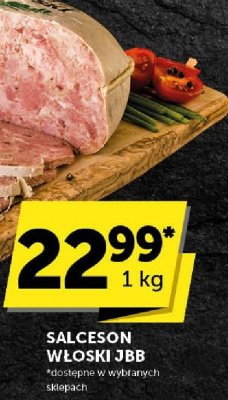 Salceson włoski JBB promocja w Euro Sklep