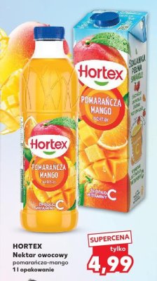 Nektar Hortex owocowy pomarańcza-mango 1 l promocja w Kaufland